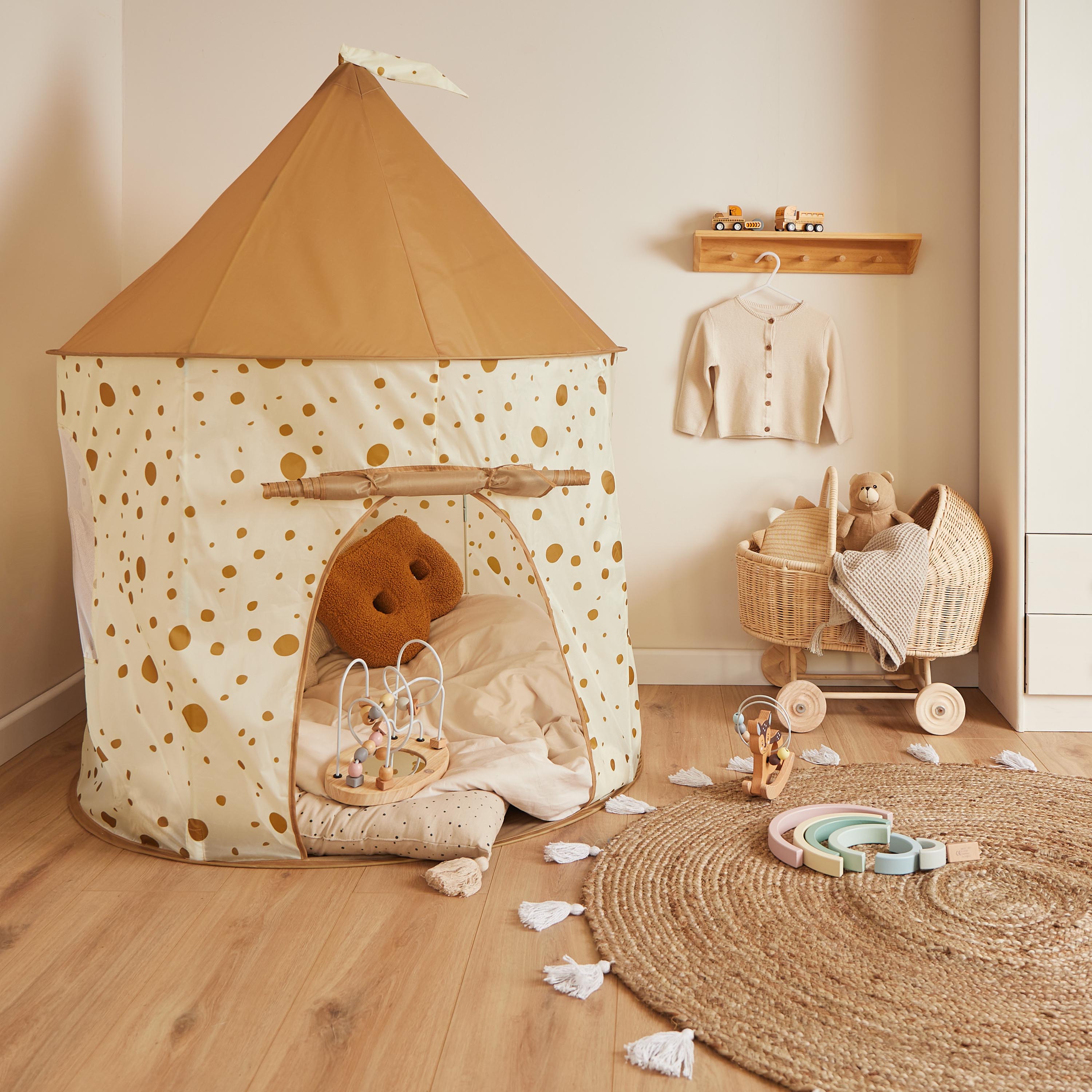 Pop up-telte og legetelte